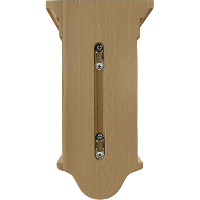 Support en bois / corbeau H 12 po x l 6,5 po x P 6,5 po