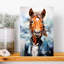 «Dapper Horse Portrait», art mural-129477999