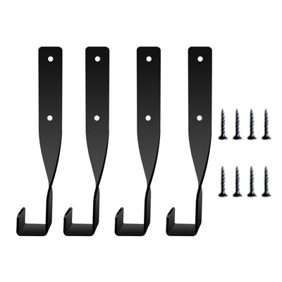 2/4Pcs Heavy-Duty Storage Rack Chainsaw Wall Mount Holder Rustproof Corrosion Resistant String Trimmer Hanger Storage Rack