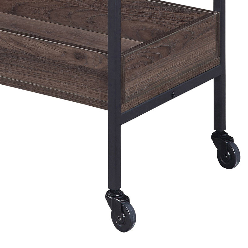 Serving Cart with 2 Shelves
