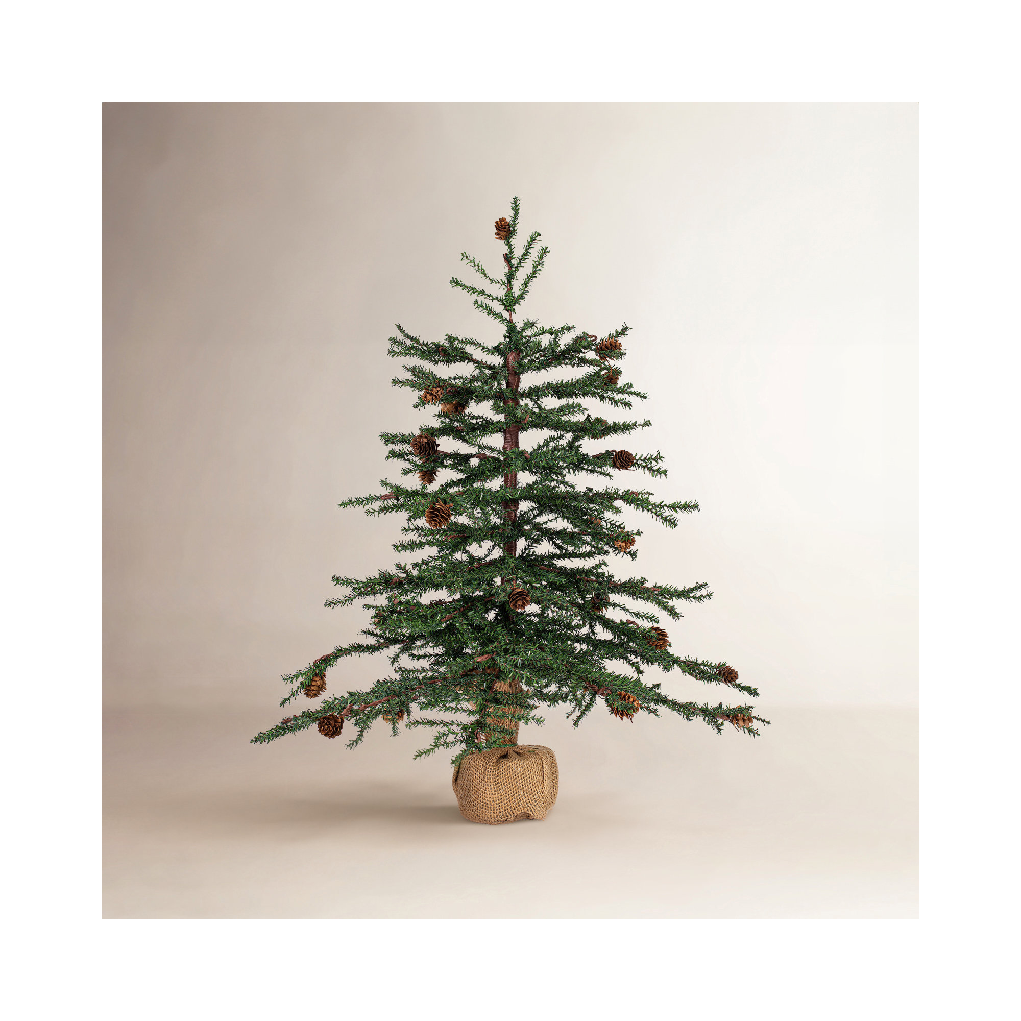 Eastport Pine Artificial Christmas Tabletop Tree, 2' H, Unlit