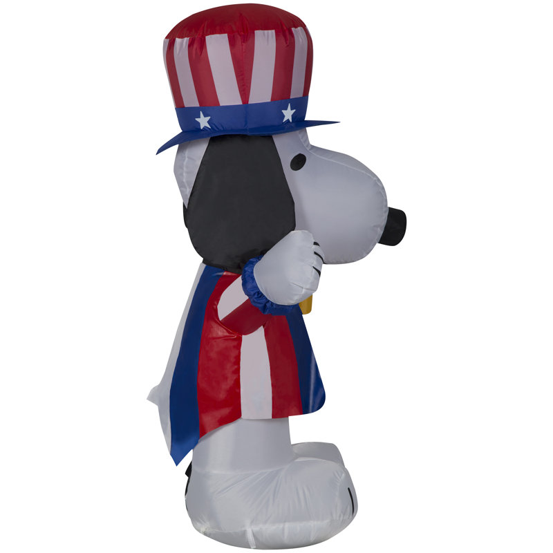 Canapé gonflable Peanuts Patriotique Snoopy