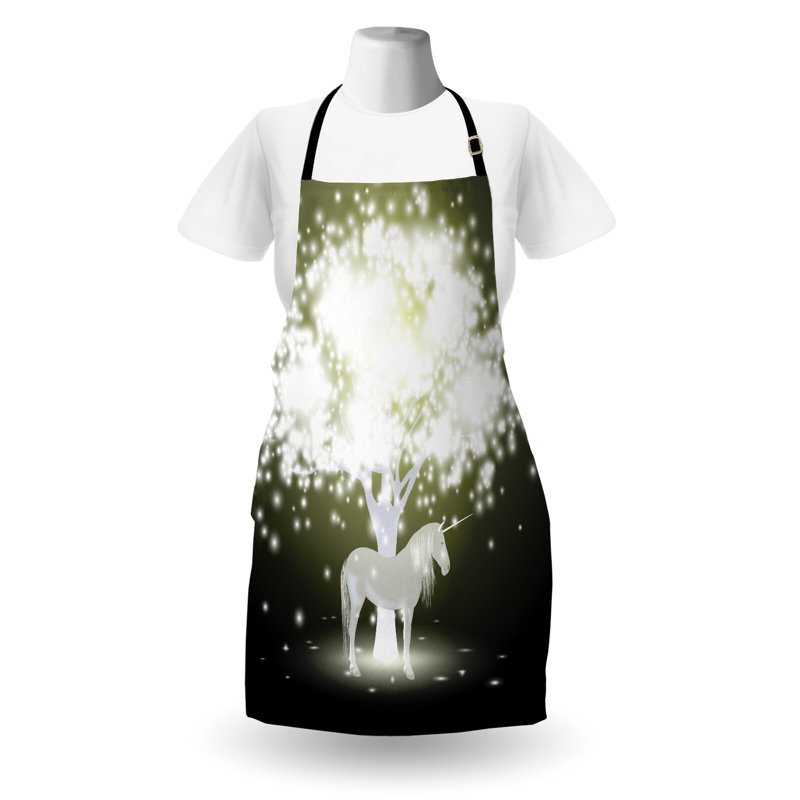 No Pattern Bib Apron