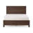 Albany Solid Wood Bed Frame with Headboard, Heavy Duty Modern Rustic Bed Frames-711480-711481
