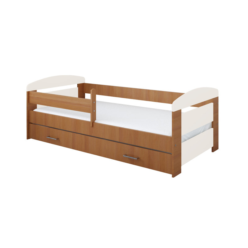 Archway Cabin Bed with Storage Included, 70 x 140cm, Alder