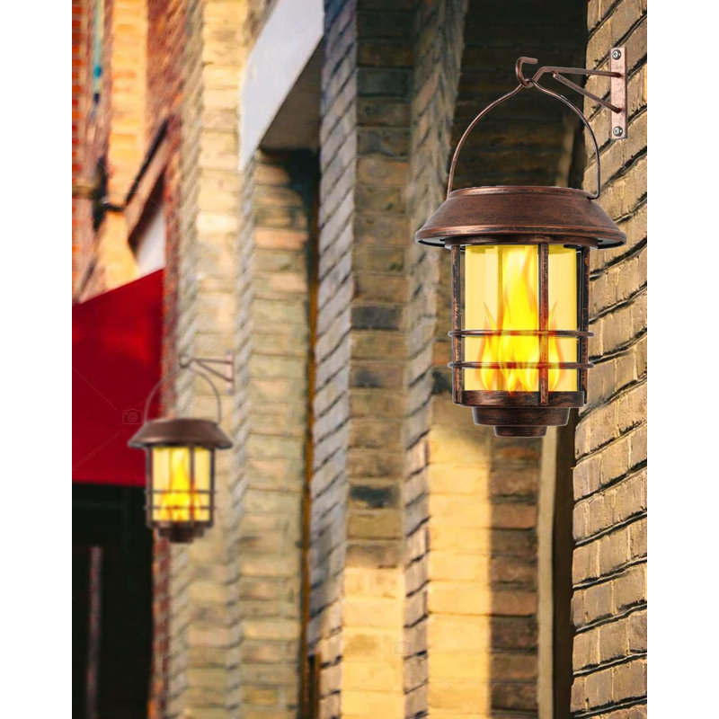 Lampe d'ambiance AWW 36 DEL à effet flamme, sans feu, pour jardin ou balcon.