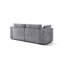 Grey Chenille Fabric Modular With Solid Wood Frame And High-elastic Sponge Couch In For Apartments
