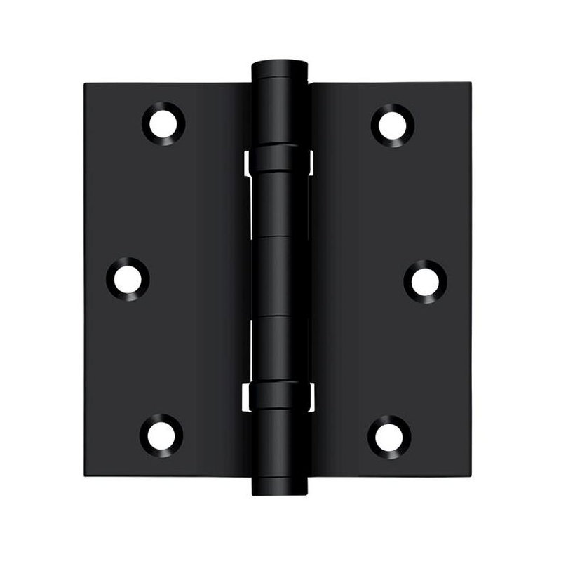 102'' x 102'' Butt Bearing Hinge, Black