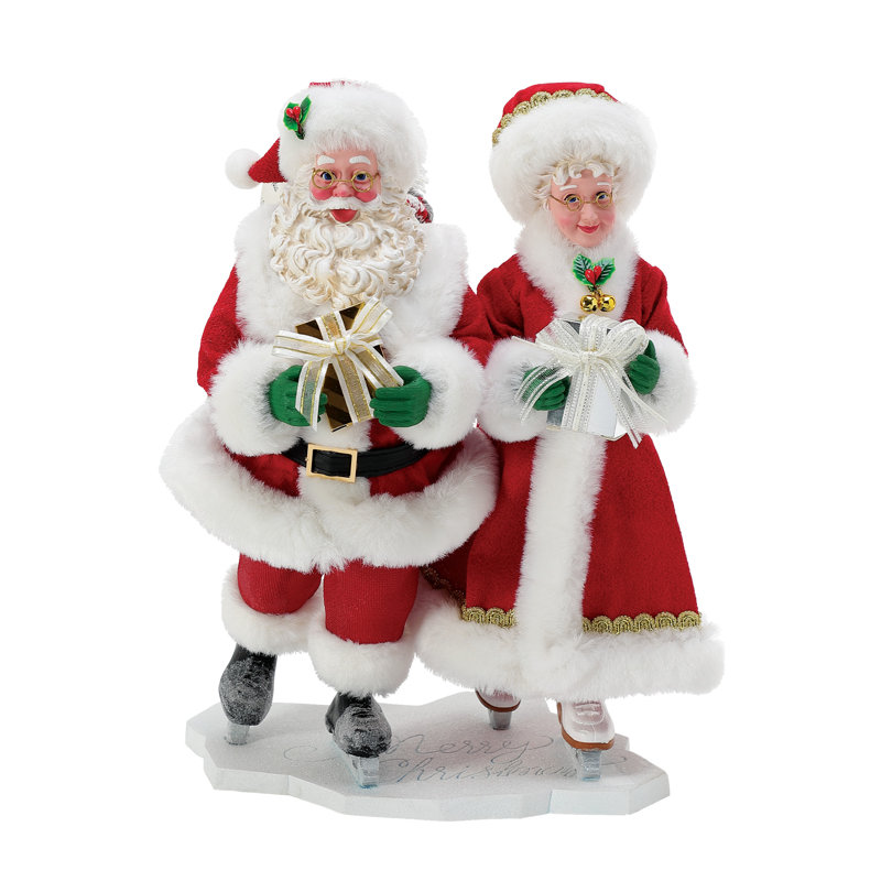 Figurine 10,5 pouces, Père et Noël possible