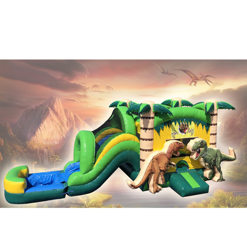 30' x 13' Inflatable Water Slide with Air Blower