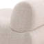 Oasis Polyester Boucle Fabric Occasional Chair, Sand