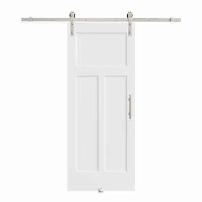 Porte de grange coulissante en bois 80 po H 3 po