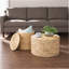 Ensemble de tables de bout, tables de rangement rondes