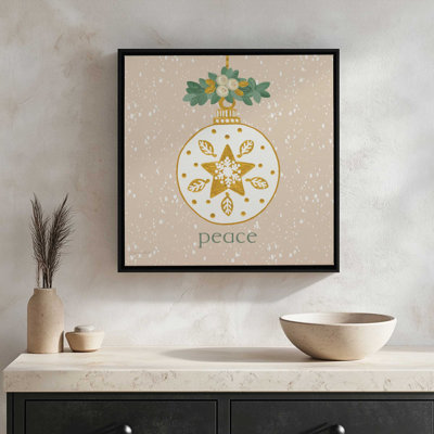 «Snowy Peace Ornament» par Annie Lapoint, reproduction d'art