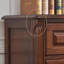 Buffet en bois manufacturé et brun noisette-2075819766