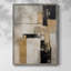 ABSTRACT Series CDII, reproduction encadrée - bois massif-405963984