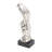 Polystone Hands Decorative Silver Sculpture