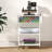 46.5'' x 19.7'' Foldable Sewing Table with Wheels