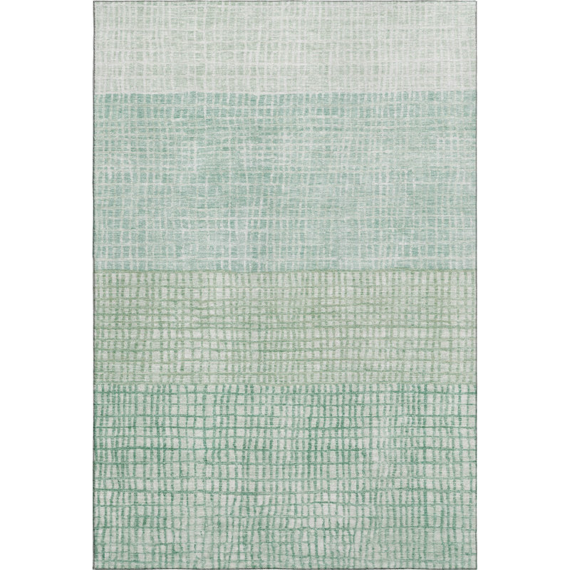 Premium Machine Washable Monnier AMF1831 Geometric Rug, Rectangle 9' x 12'