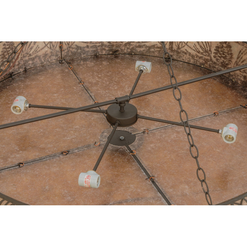 Rustic Lodge 8 - Light Chandelier