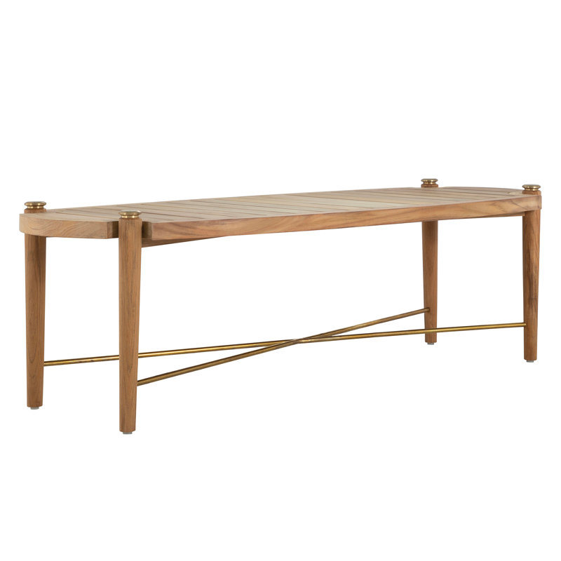 Pacifica Outdoor Rectangular Teak Coffee Table