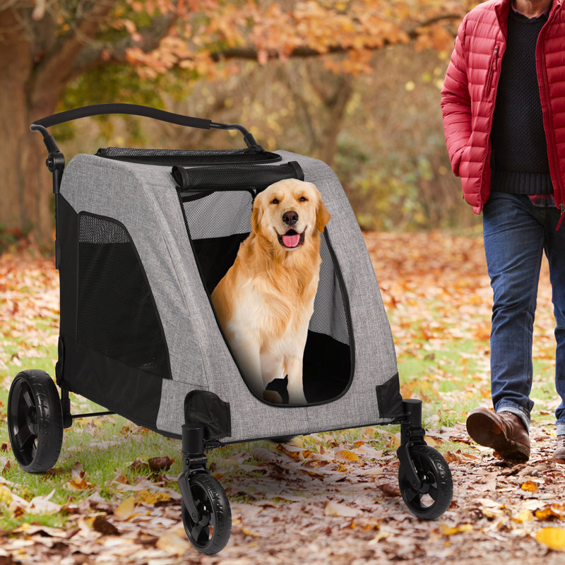 Poussette pliable pour grand chien Pet Jogger