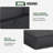 11-Pcs Outdoor Patio Cushion Cover Set  For 5-Seat Sectional Sofa, Covers Only-319544868