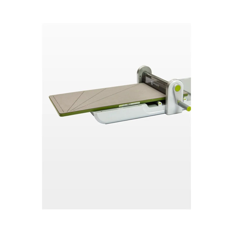 AccuQuilt GO! Matrice de découpe de bande 6 po avec lignes de guidage angulaires pour projets de courtepointe