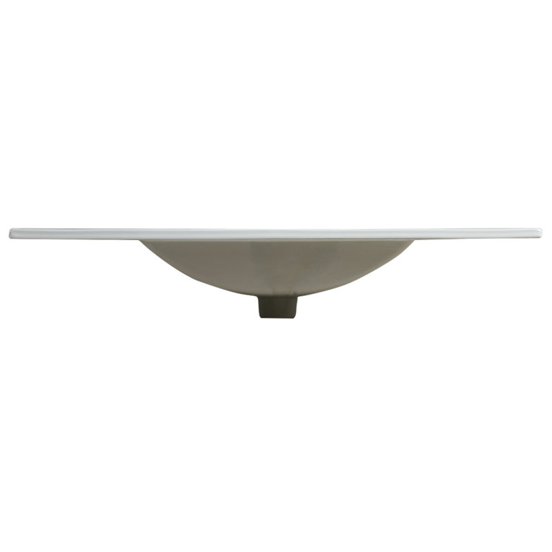 Lavabo de meuble-lavabo en céramique 36 po, bol blanc seulement | Idée de cadeau