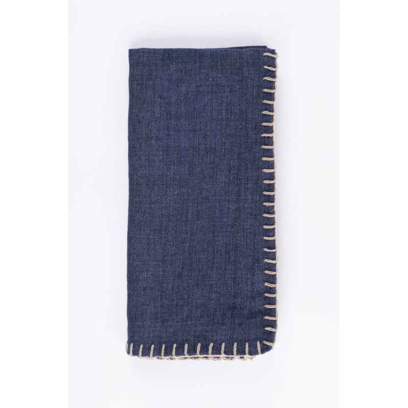 Handmade Dining Linen Set, Blue