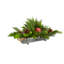 10'' Faux Pine Plant in Decorative Vase