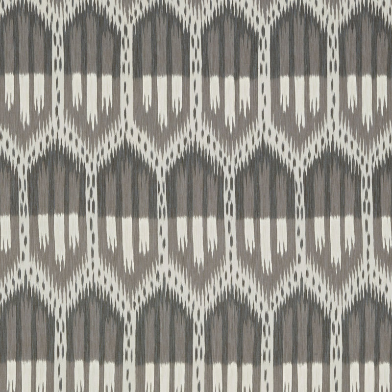 Bukhara Ikat Fabric, Linen