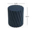 Tables de patio multifonctionnelles, Mgo 16,02 po, cannelées modernes pour balcon