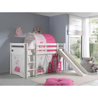 Pino European Single Mid Sleeper Bed