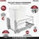 Rev-A-Shelf Pull Out Kitchen Trash Can 35 Qt with Soft-Close