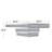 Modern Square High Gloss Statement Luxury Coffee Table Mirrored Glass Top