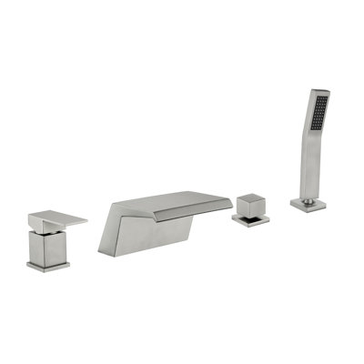Single Handle Deck Mounted Roman Tub Faucet