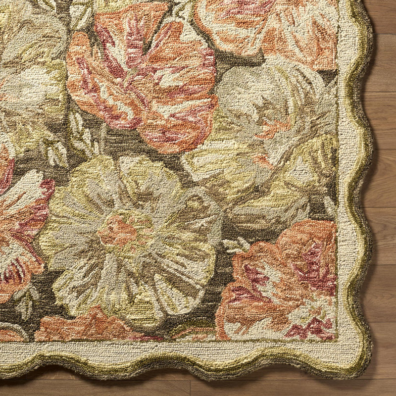 Barkbridge Handmade Rug, Rectangle 8' x 10'