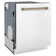 Zline Autograph Edition 24" 45 dBA Built-In Button Control Dishwasher
