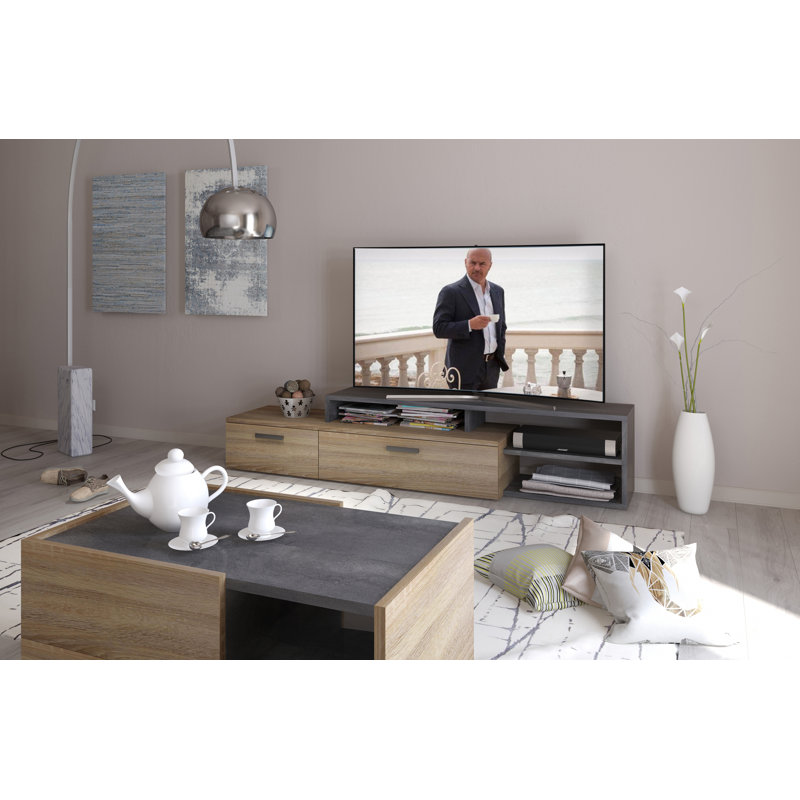 Vittoria Four Leg Coffee Table with Storage