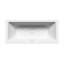 Baignoire de trempage autoportante 74,8031 po x 35,433 po Conoduo