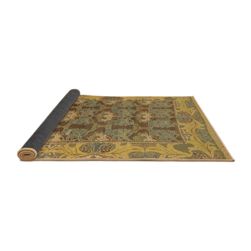 Tapis abstrait moderne 1680, Rond 5 pi