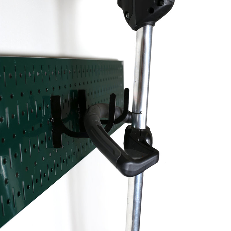 Mweru 8"H x 64"W Pegboard, Green