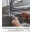 Porte-éponge suspendu, organisateur de cuisine, panier, simple, acier Tower Yamazaki-46492055