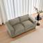 Canapé modulaire rembourré en chenille 2 pièces 2 pièces avec dossier coussiné - entièrement comprimé, aucun assemblage requis-403328405