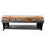 Table basse avec rangement en bois massif-99923389