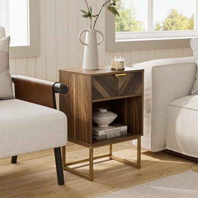 Bercher 40cm W Bedside Table