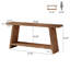 70.9-inch Soild Wood Console Table-1336575816