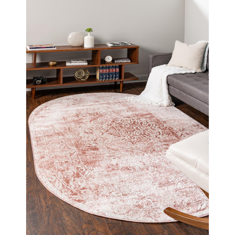 Boyland Oriental Indoor Rug, Oval 4'1" x 6'1"