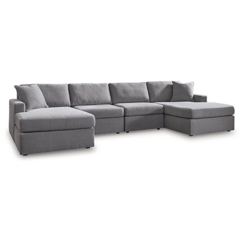 Braintree 4-Piece Double Chaise Sectional